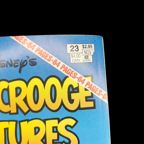 VTG ⭐️ 1993 DISNEY x MARVEL Uncle Scrooge Adventures - Picture 2 of 7